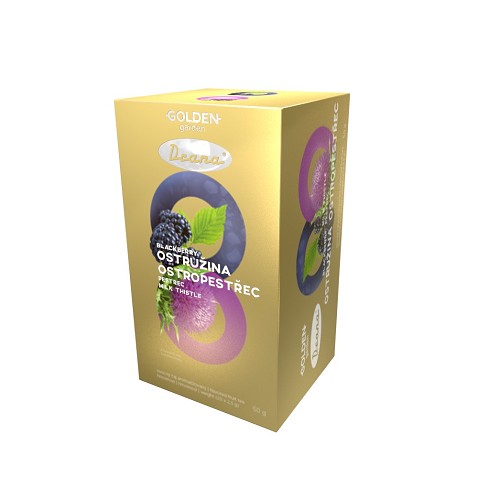 Golden Garden Tea ostružina/ostropestřec 20 x 2,5g